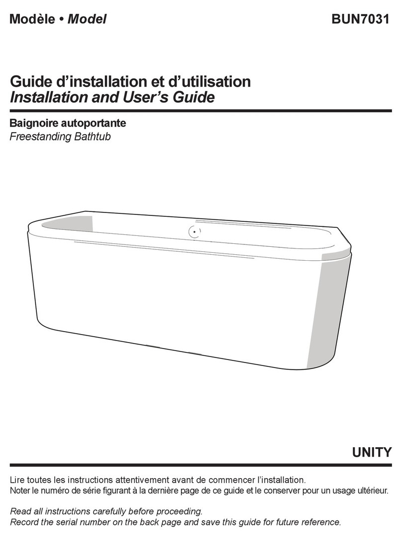 Fleurco BUN7031 Manual de usuario