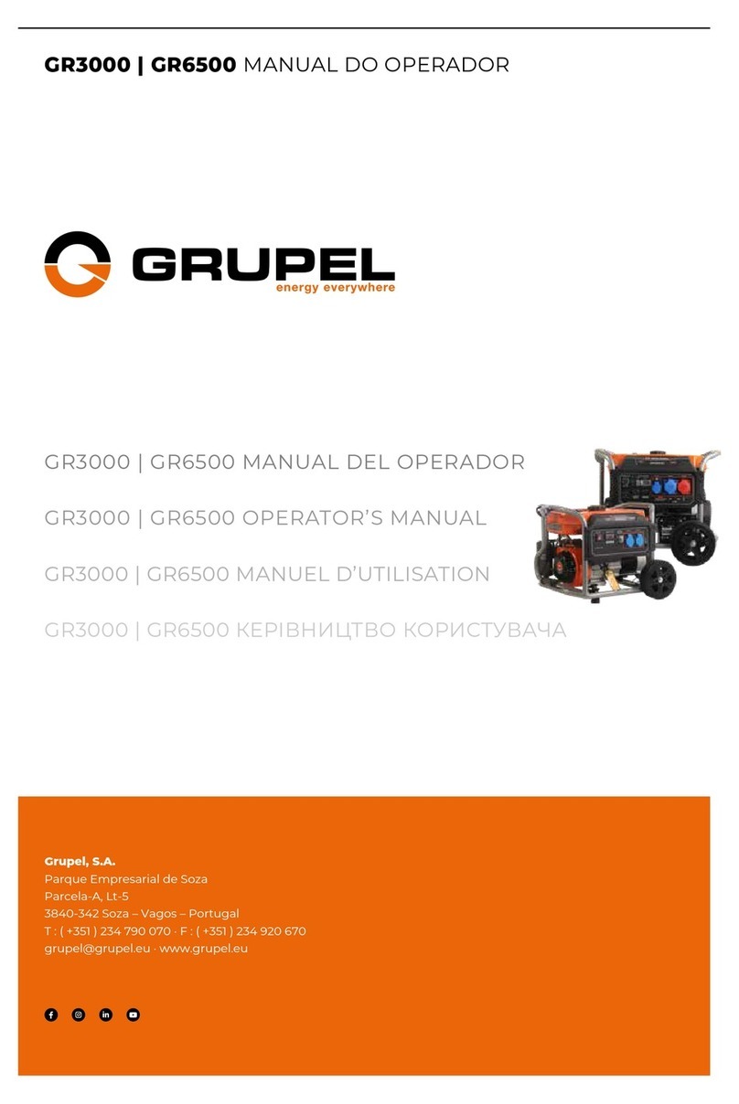 Grupel GR3000 Manual de usuario