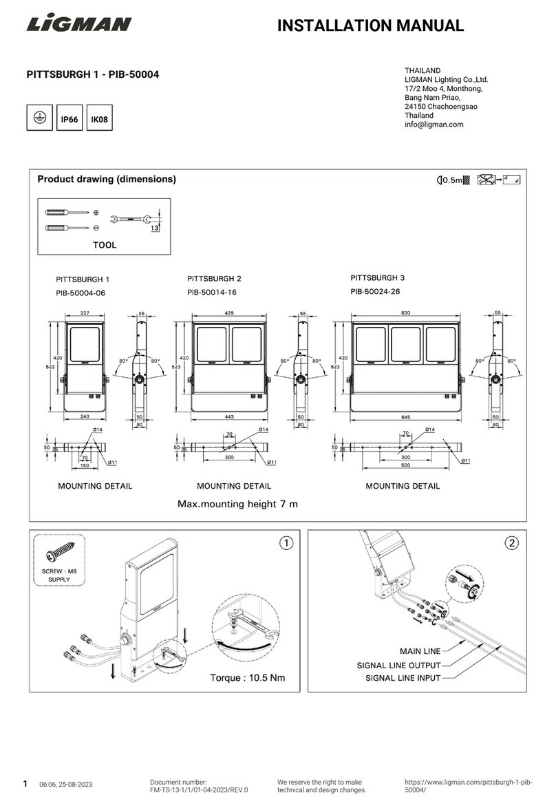 LIGMAN PIB-50004 Manual de usuario