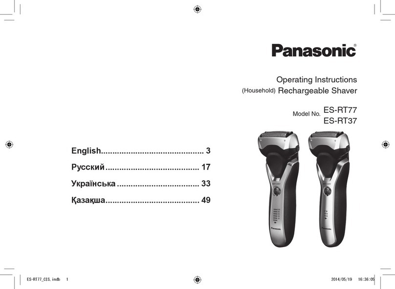 Panasonic ES-RT77 Manual de usuario