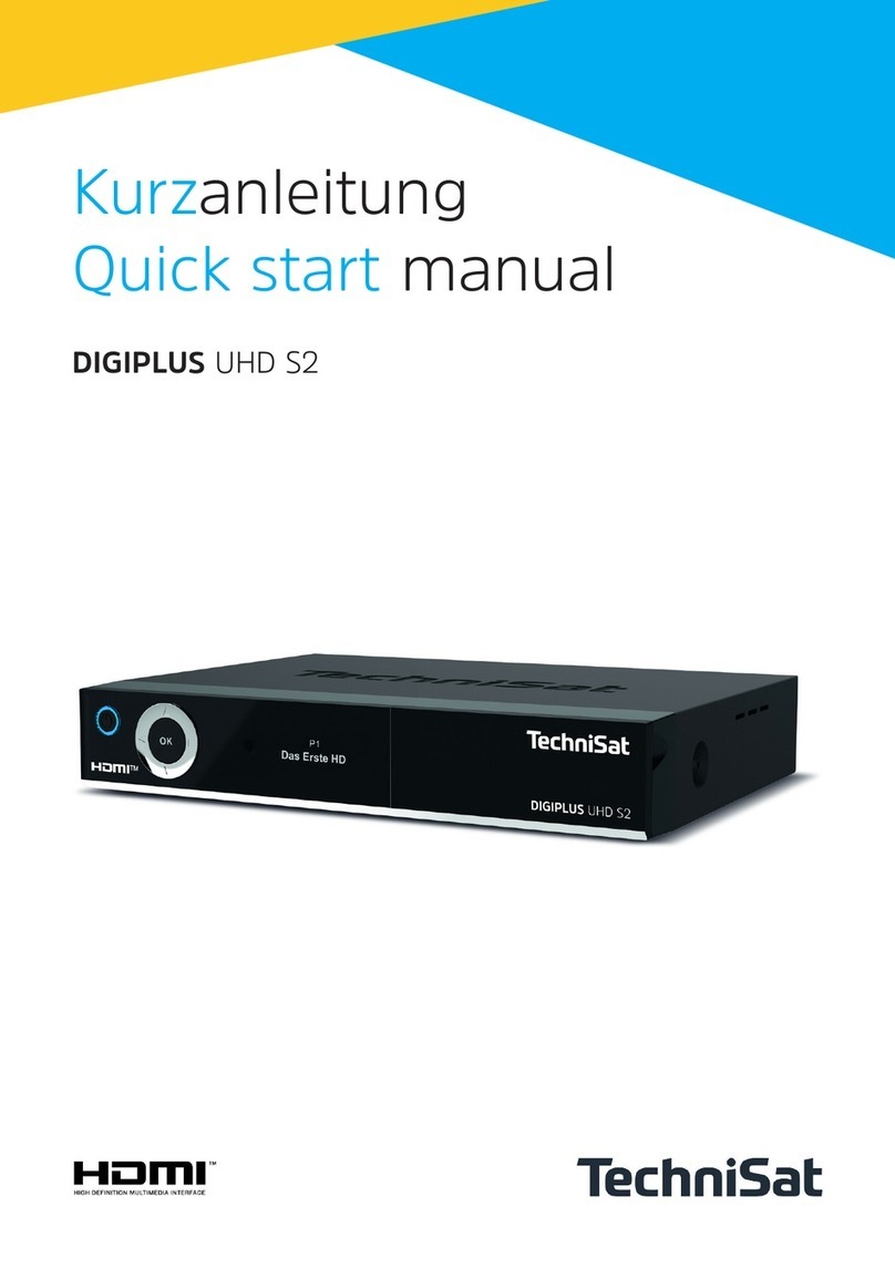 TechniSat DIGIPLUS UHD S2 Manual de instrucciones