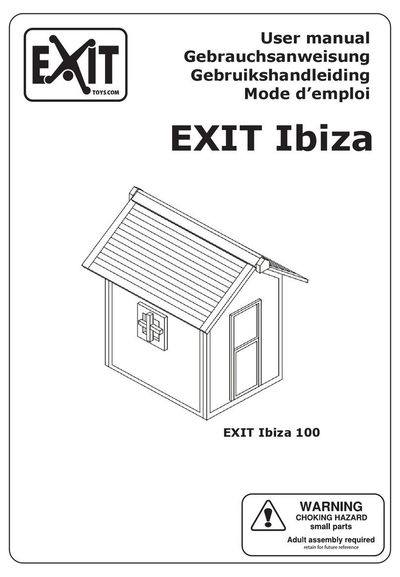 EXIT Toys EXIT Ibiza Manual de usuario EXIT Toys EXIT Ibiza Manual de usuario