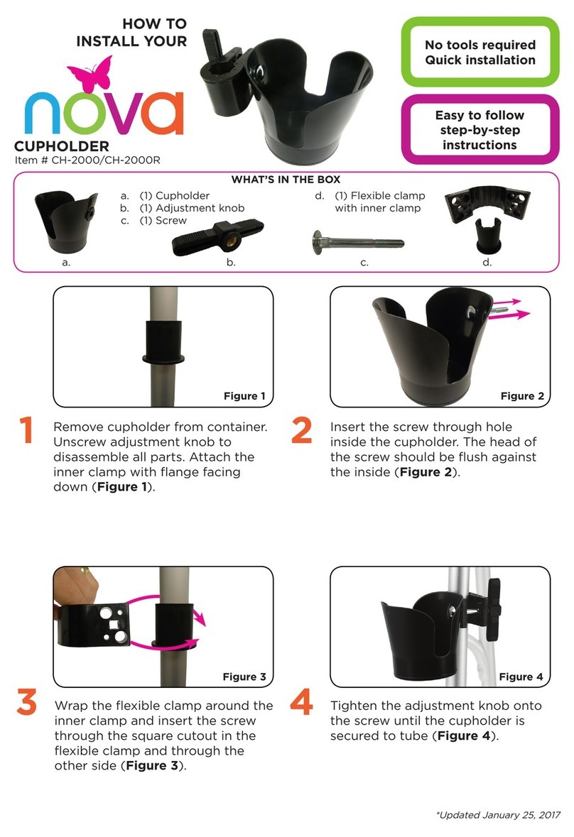 Nova CH-2000 Hoja de instrucciones