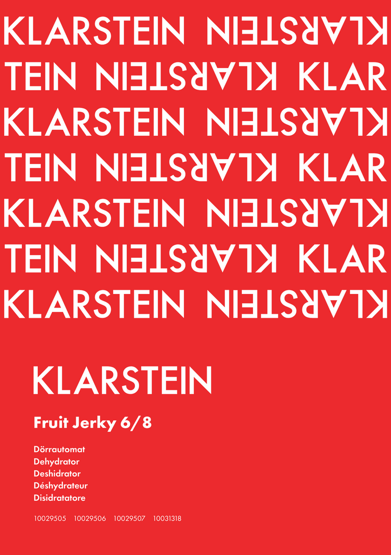 Klarstein Fruit Jerky 8 Manual de usuario