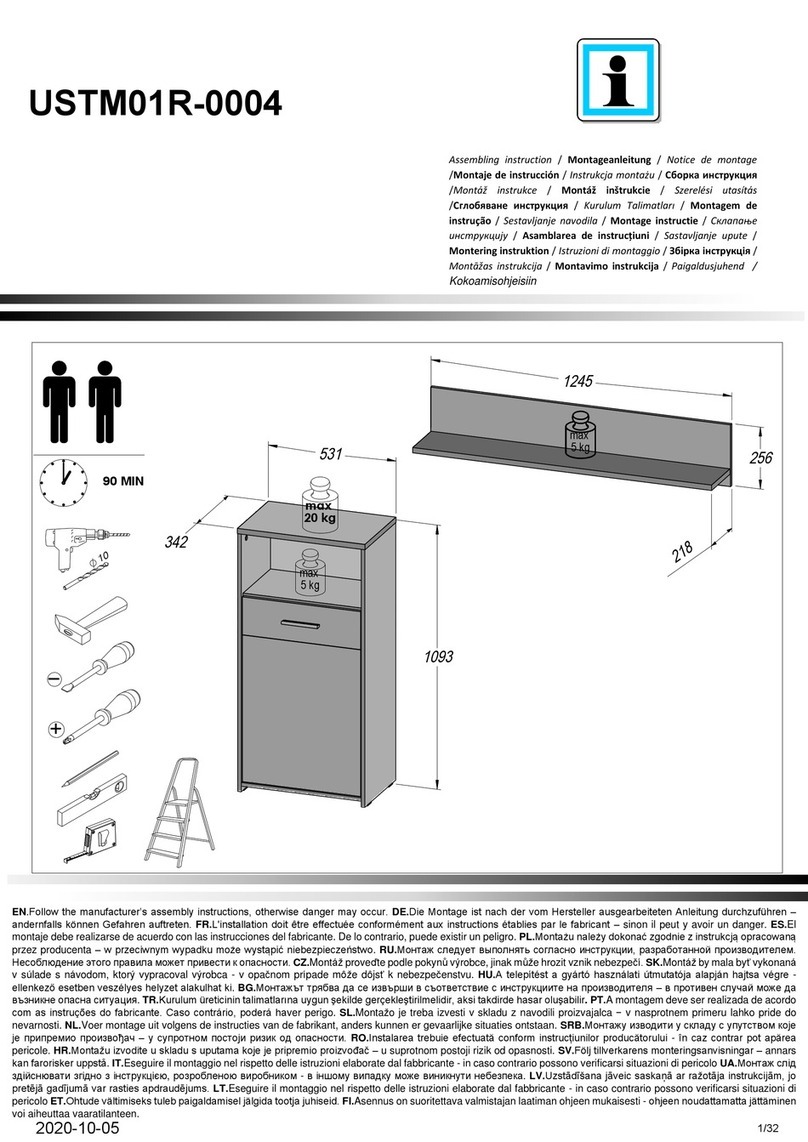 Forte USTM01R-0004 Manual de usuario