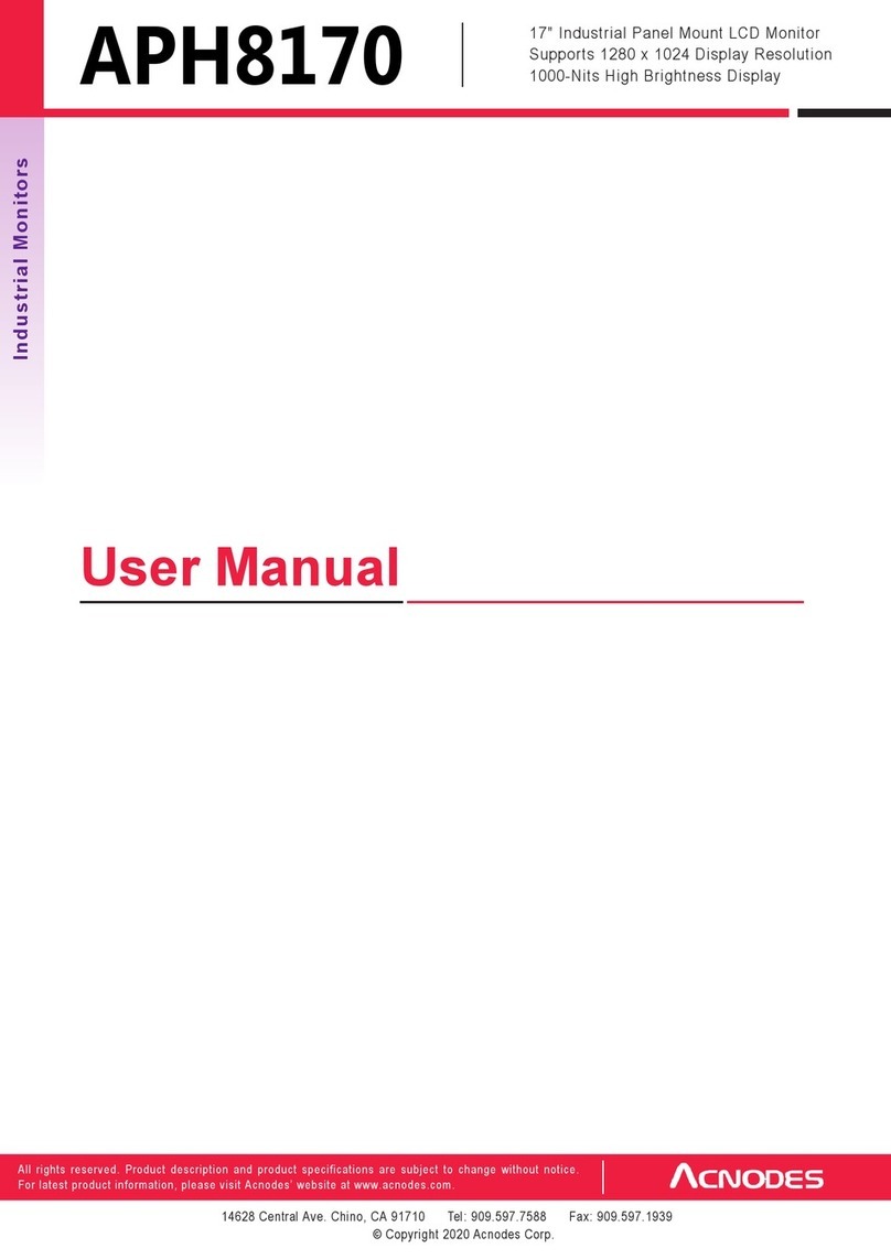 Acnodes APH 8170 Manual de usuario