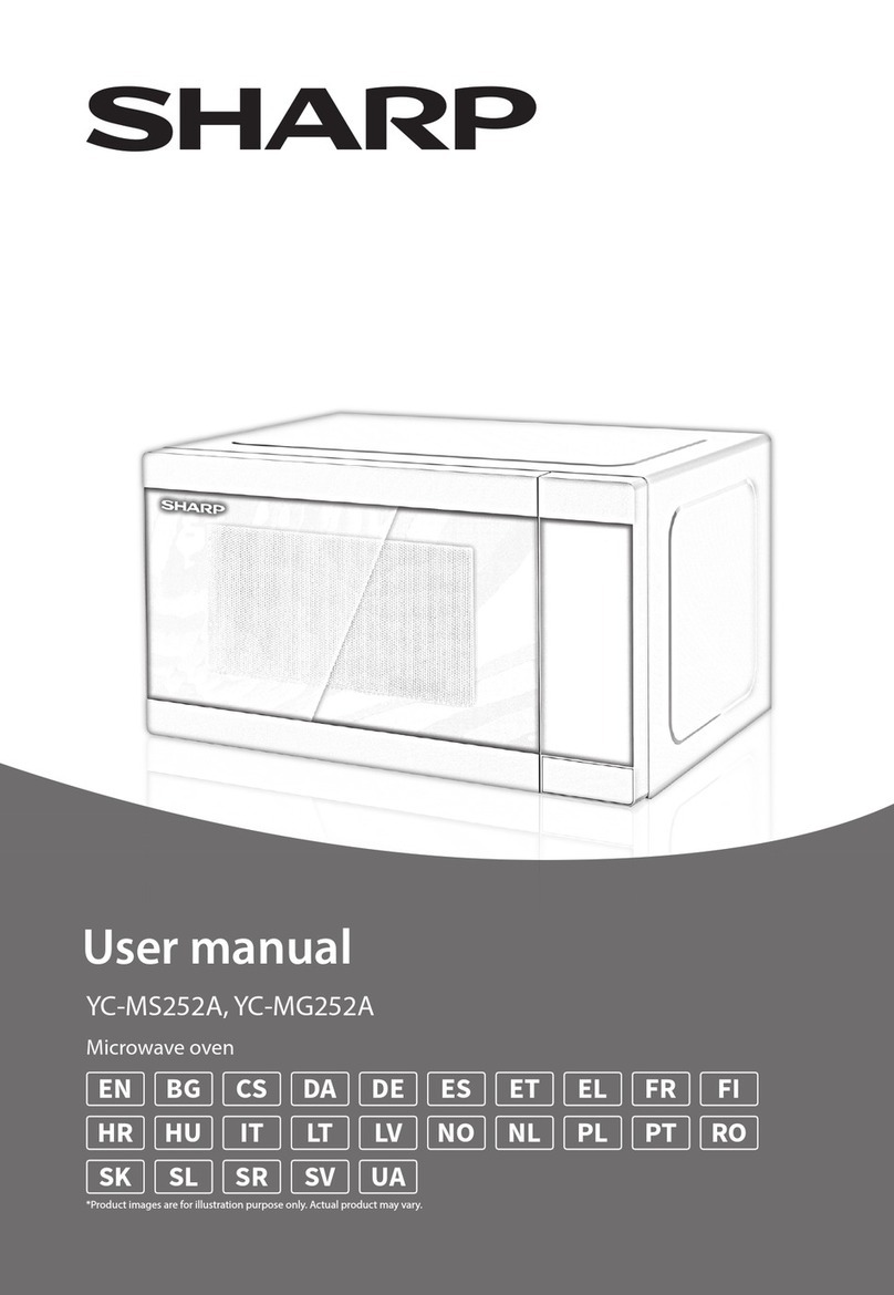 Sharp YC-MG252A Manual de usuario