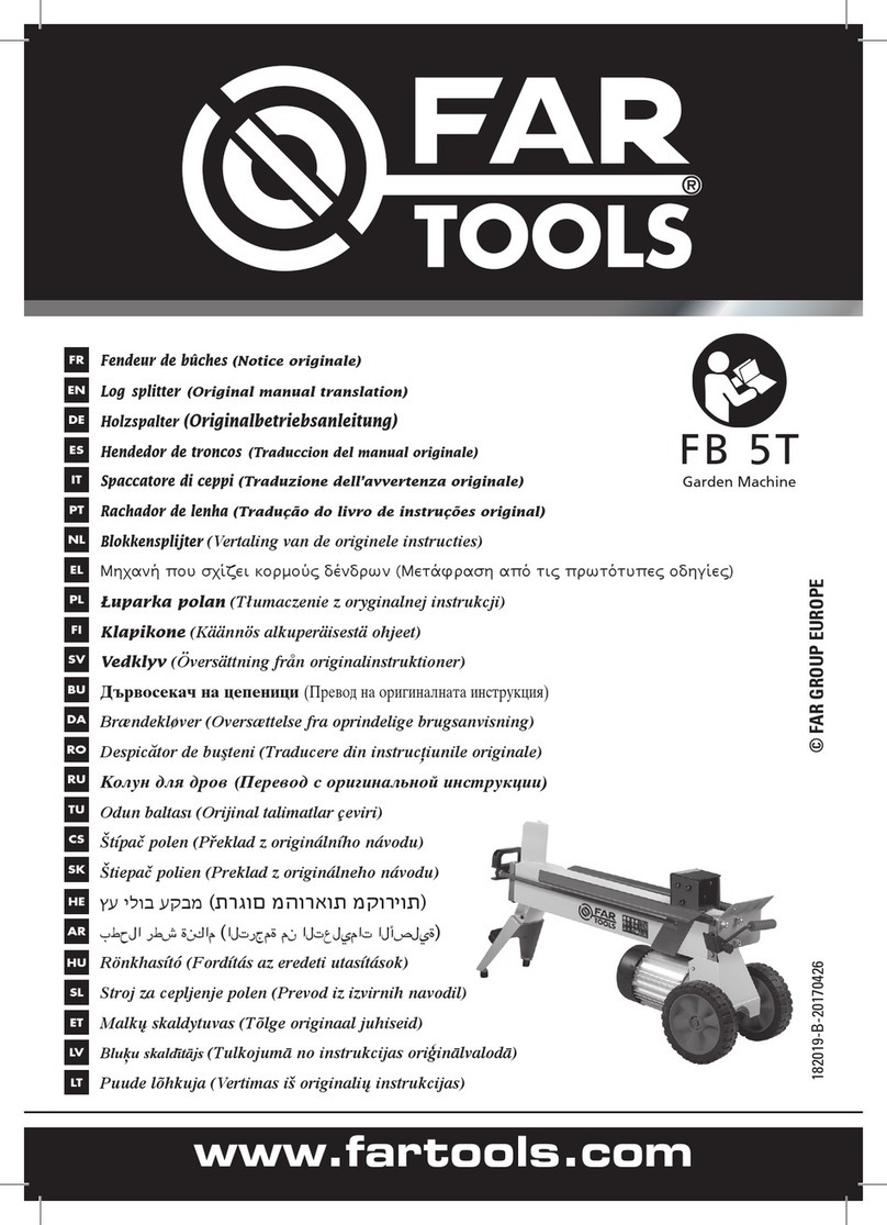 Far Tools FB 5T Manual de uso y cuidado