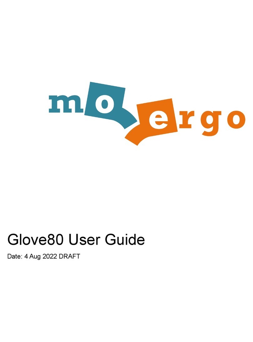 MoErgo Glove80 Manual de usuario