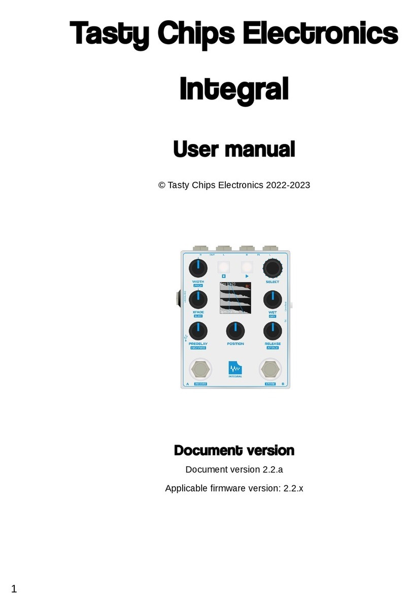 Tasty Chips Electronics Integral Manual de usuario