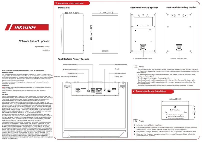 HIK VISION UD32572B Manual de usuario