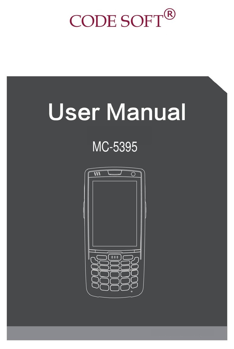 Codesoft MC-5395 Manual de usuario