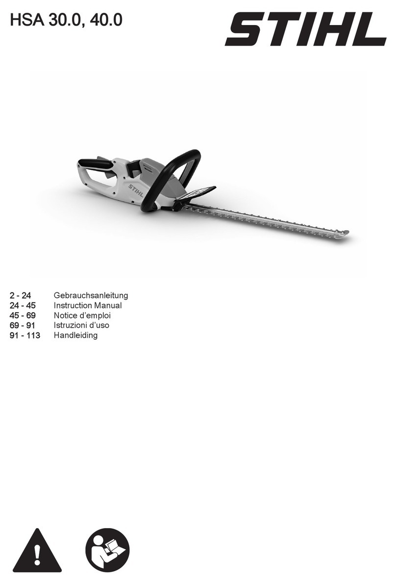 Stihl HSA 30.0 Manual de usuario