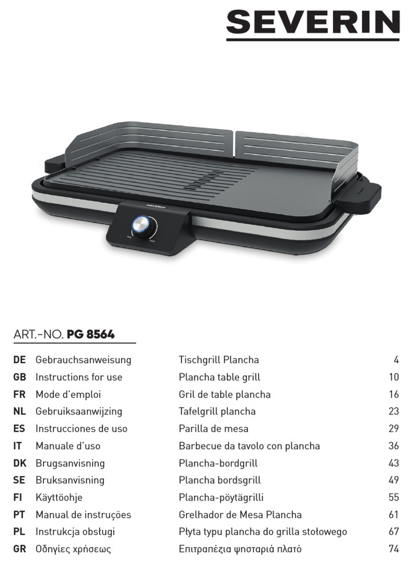 SEVERIN PG 8564 Manual de usuario