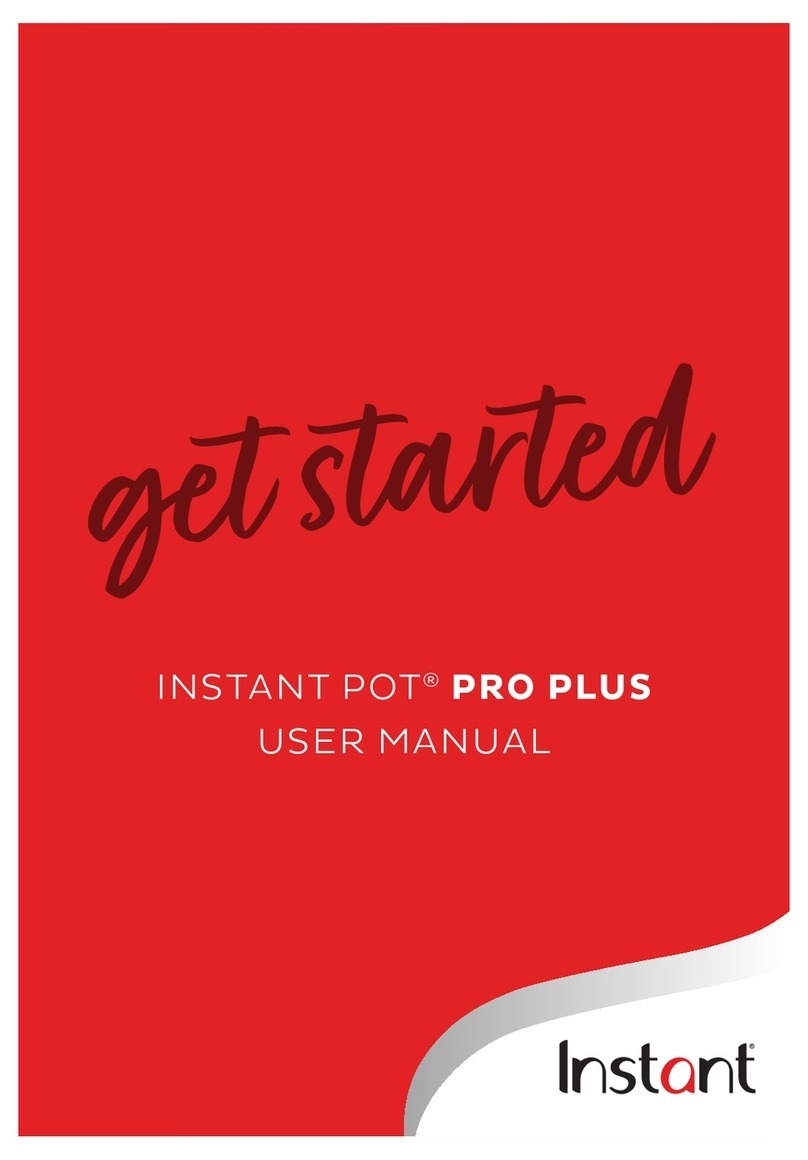 Instant POT PRO PLUS Manual de usuario