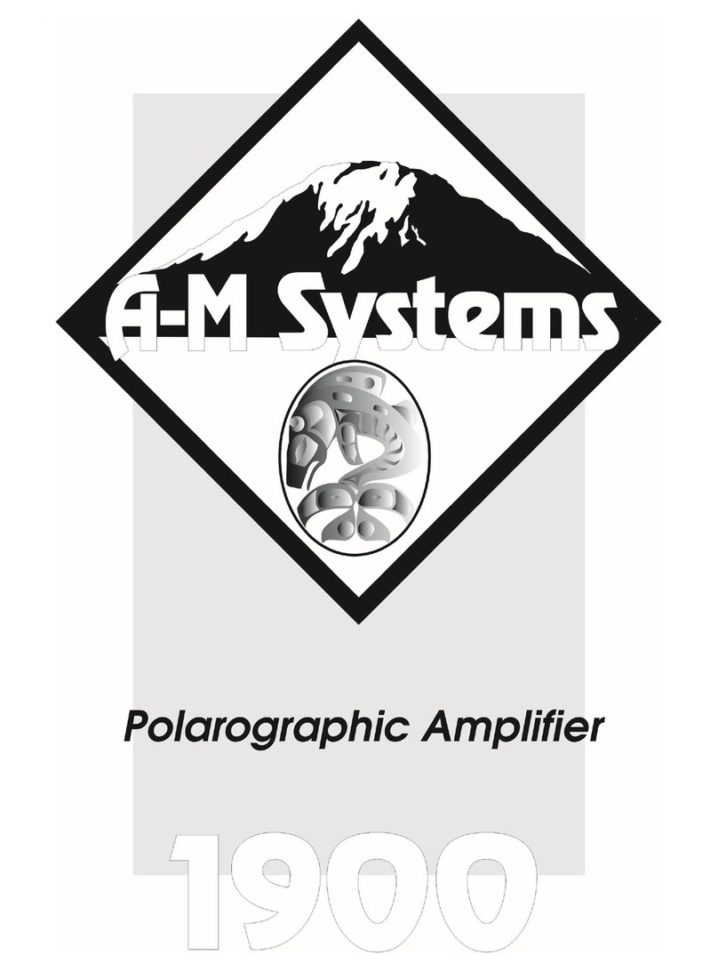 A-MSystems 1900 Manual de usuario