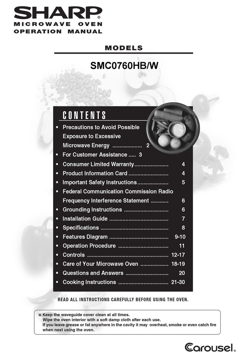 Sharp SMC0760HW Manual de usuario