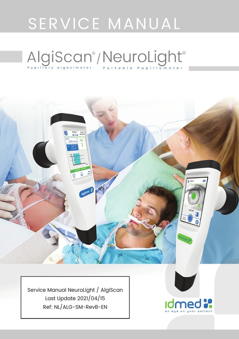 Idmed Algiscan Manual de usuario