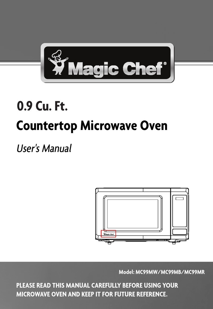 Magic Chef MC99MB Manual de usuario