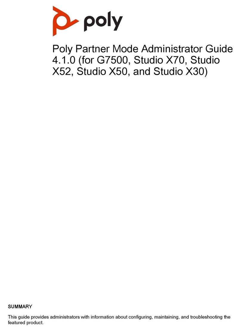 Poly G7500 Manual de servicio