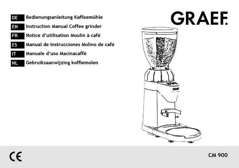Graef CM 900 Manual de usuario