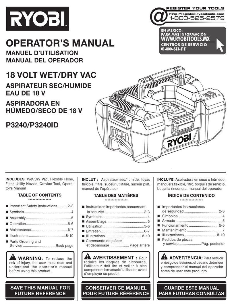 Ryobi P3240ID Manual de usuario