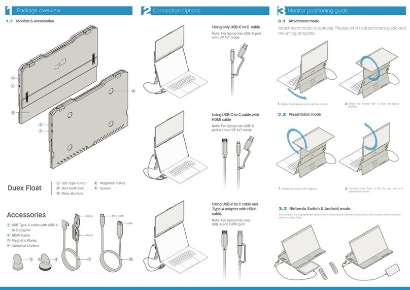 MP DUEX FLOAT Manual de usuario