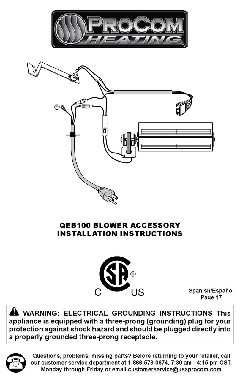 Procom QEB100 Manual de usuario