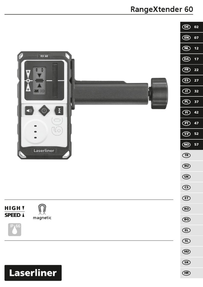 LaserLiner RangeXtender 60 Manual de usuario
