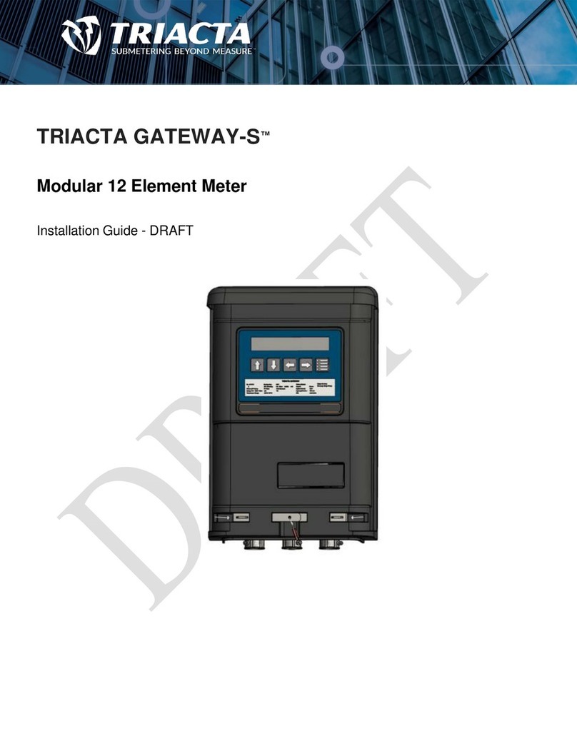 Triacta GATEWAY-S Manual de usuario
