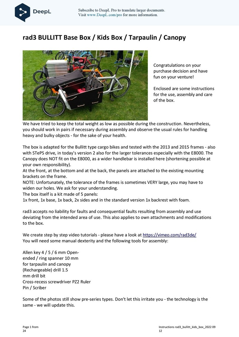 rad3 Base Box Manual de usuario