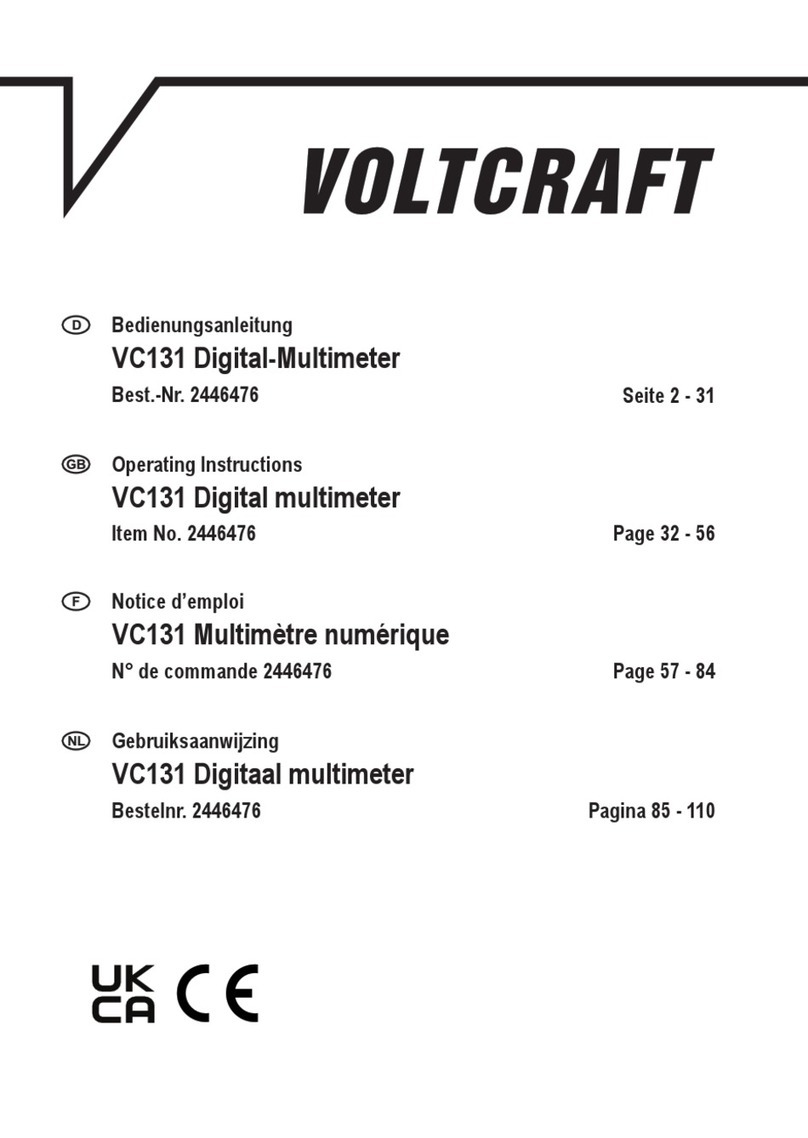 VOLTCRAFT 2446476 Manual de usuario