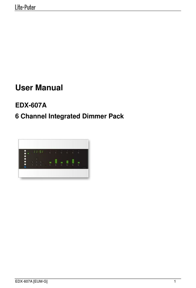 Lite-Puter EDX-607A Manual de usuario
