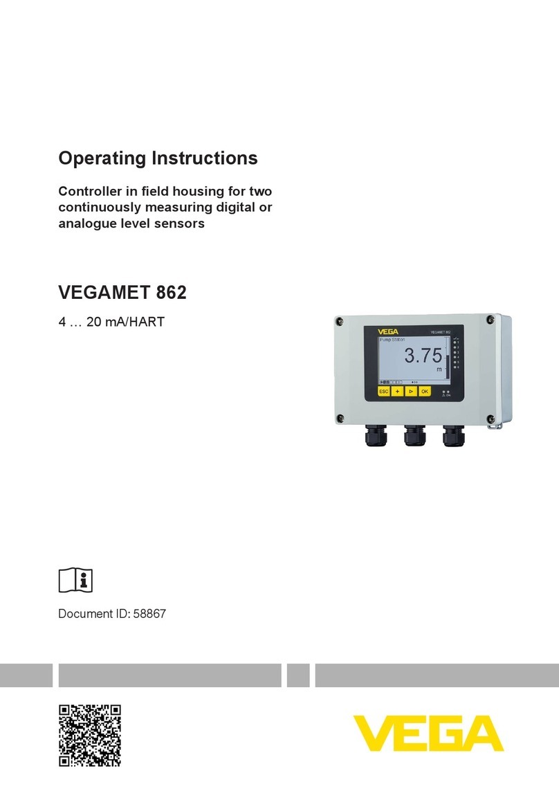 Vega VEGAMET 862 Manual de usuario