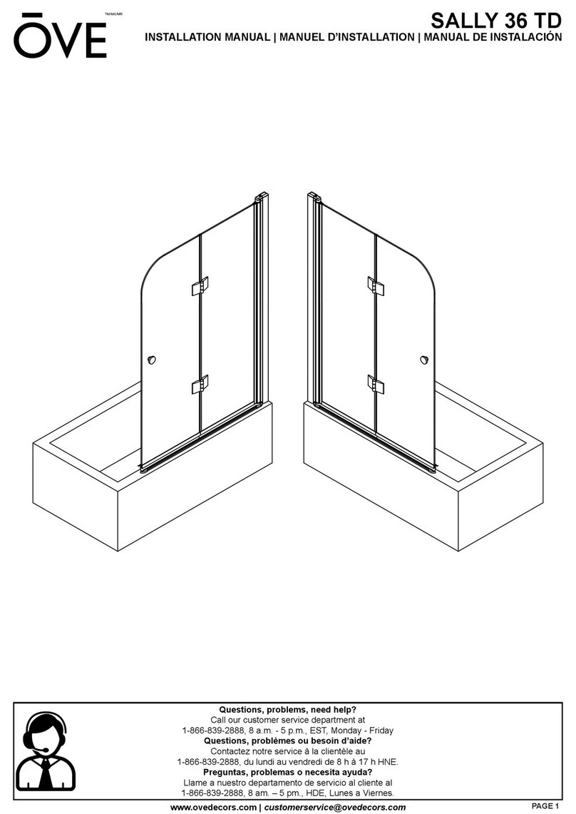 OVE SALLY 36 TD Manual de usuario OVE SALLY 36 TD Manual de usuario