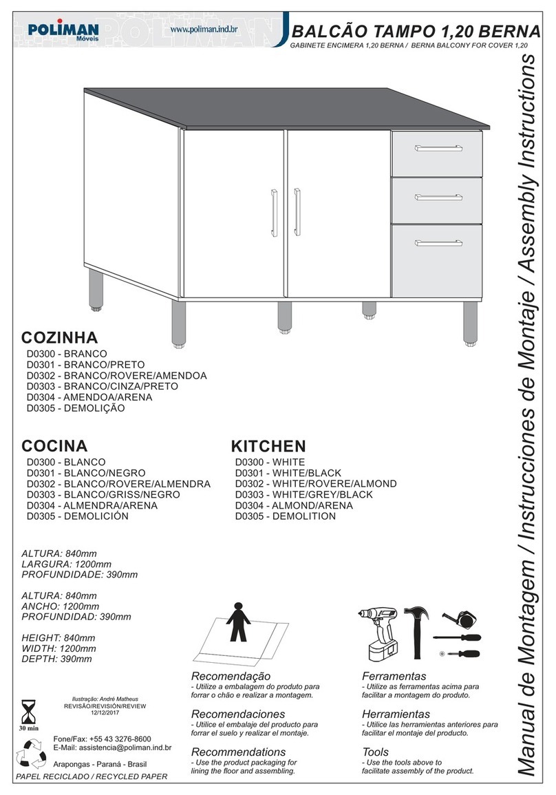 Poliman D0300 Manual de usuario
