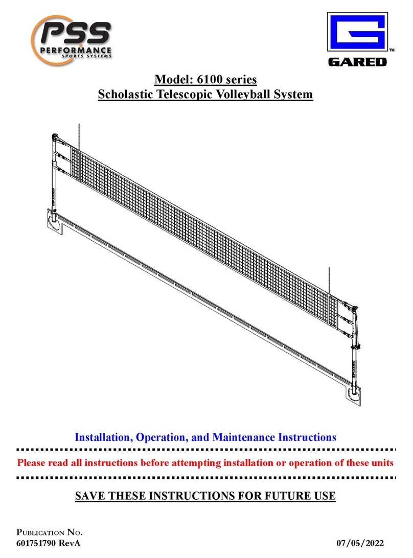 Gared PSS 6100 Series Manual