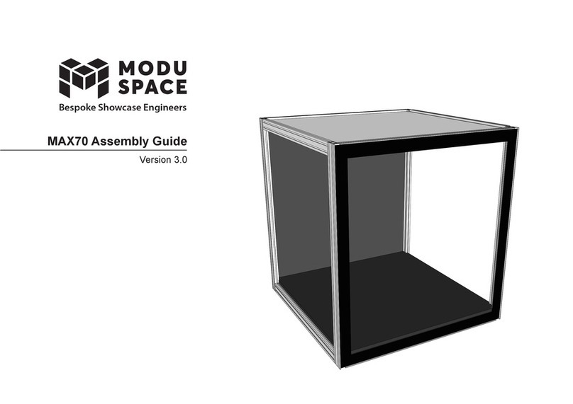 Moduspace MAX70 Manual de usuario