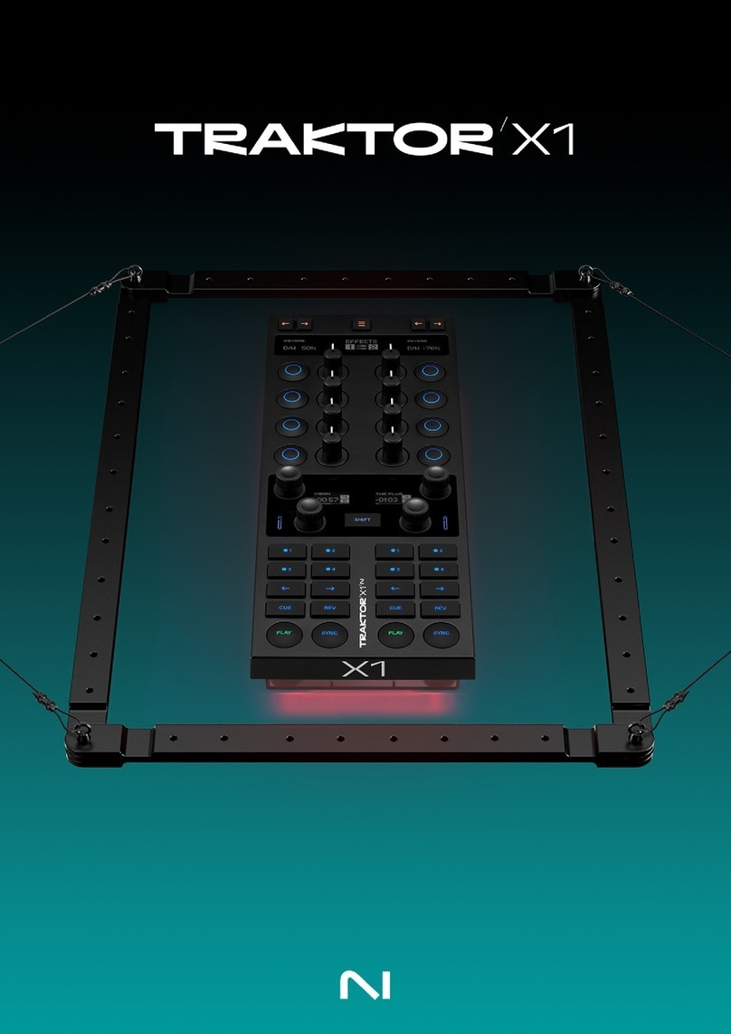Native Instruments TRAKTOR KONTROL X1 Manual de usuario Native Instruments TRAKTOR KONTROL X1 Manual de usuario