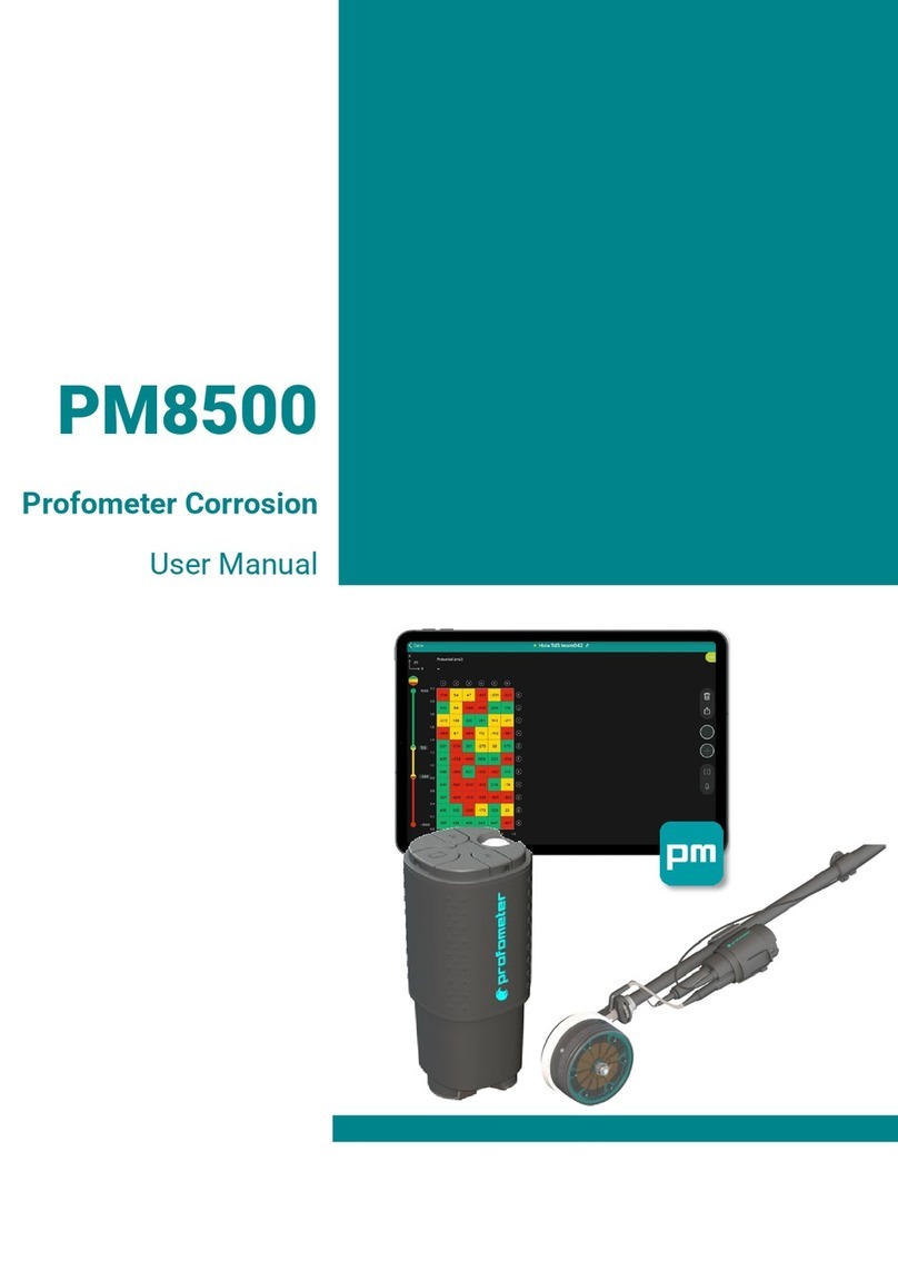 Proceq PM8500 Manual de usuario Proceq PM8500 Manual de usuario