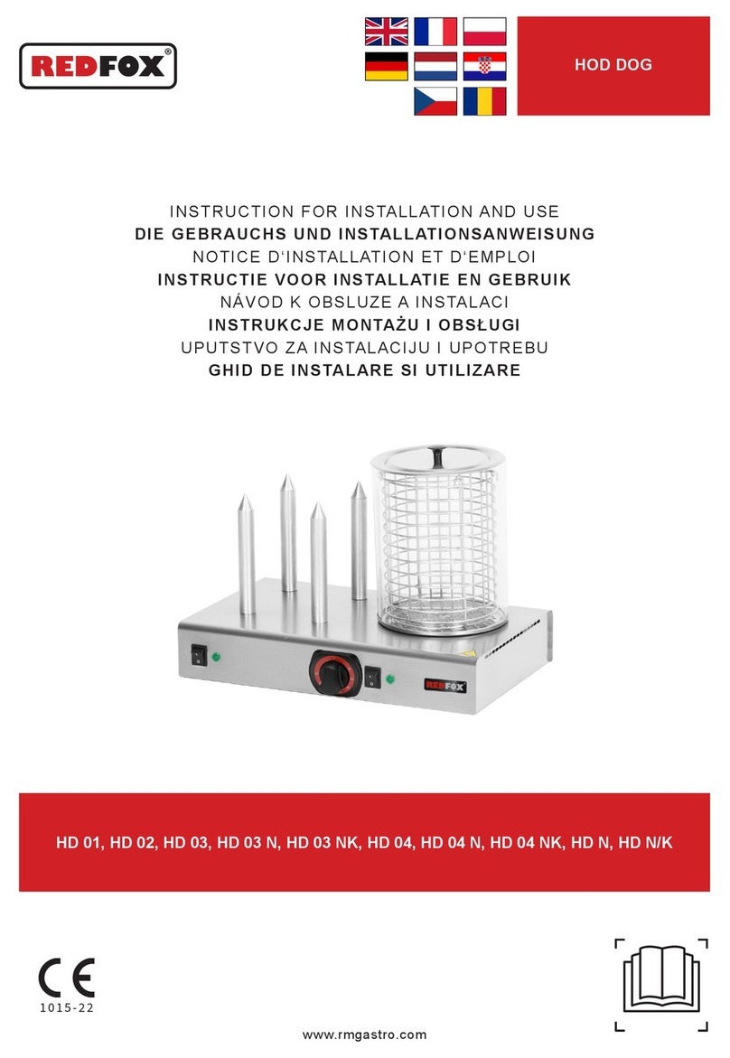 Redfox HD 01 Manual de usuario Redfox HD 01 Manual de usuario