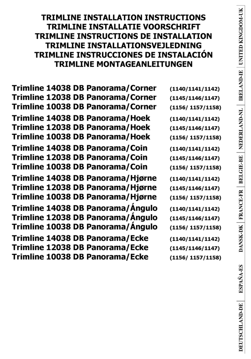 Trimline 14038 DB Panorama Manual de usuario