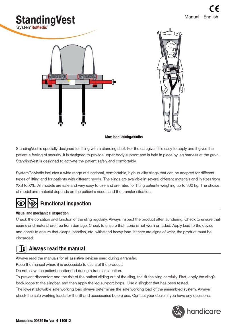 SystemRoMedic StandingVest Manual de usuario SystemRoMedic StandingVest Manual de usuario