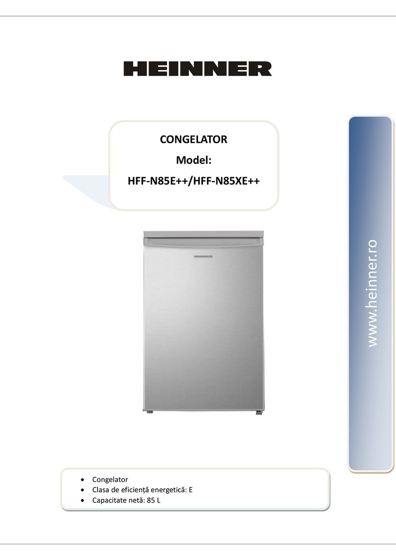Heinner HFF-N85E++ Manual de usuario