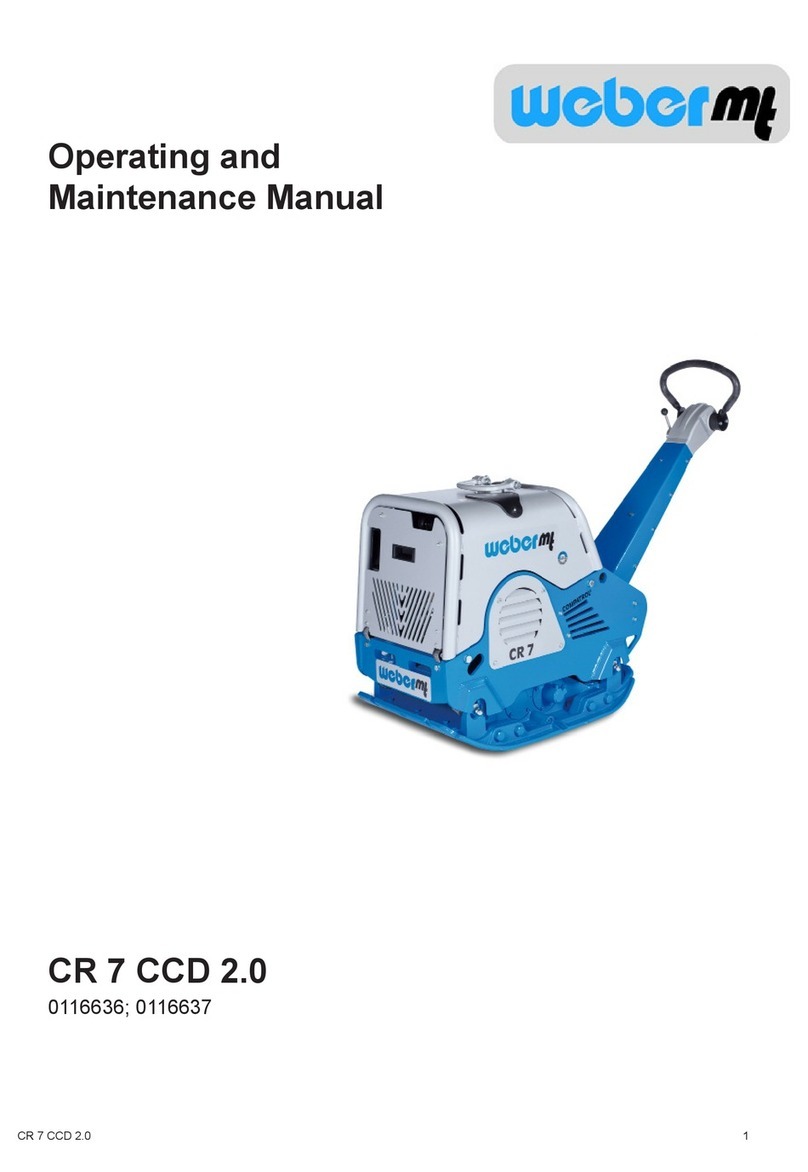 Weber mt 0116636 Instrucciones de funcionamiento