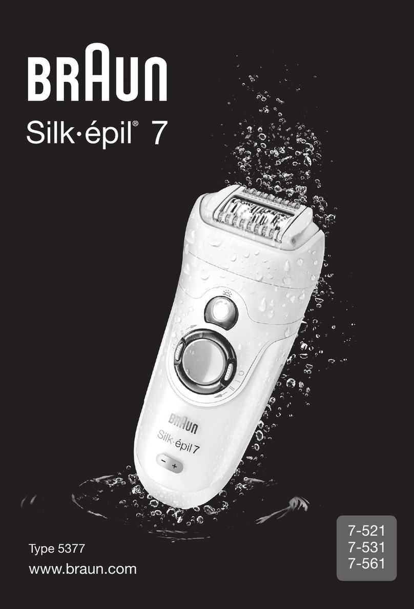 Braun Silk-epil 7-531 Manual de usuario