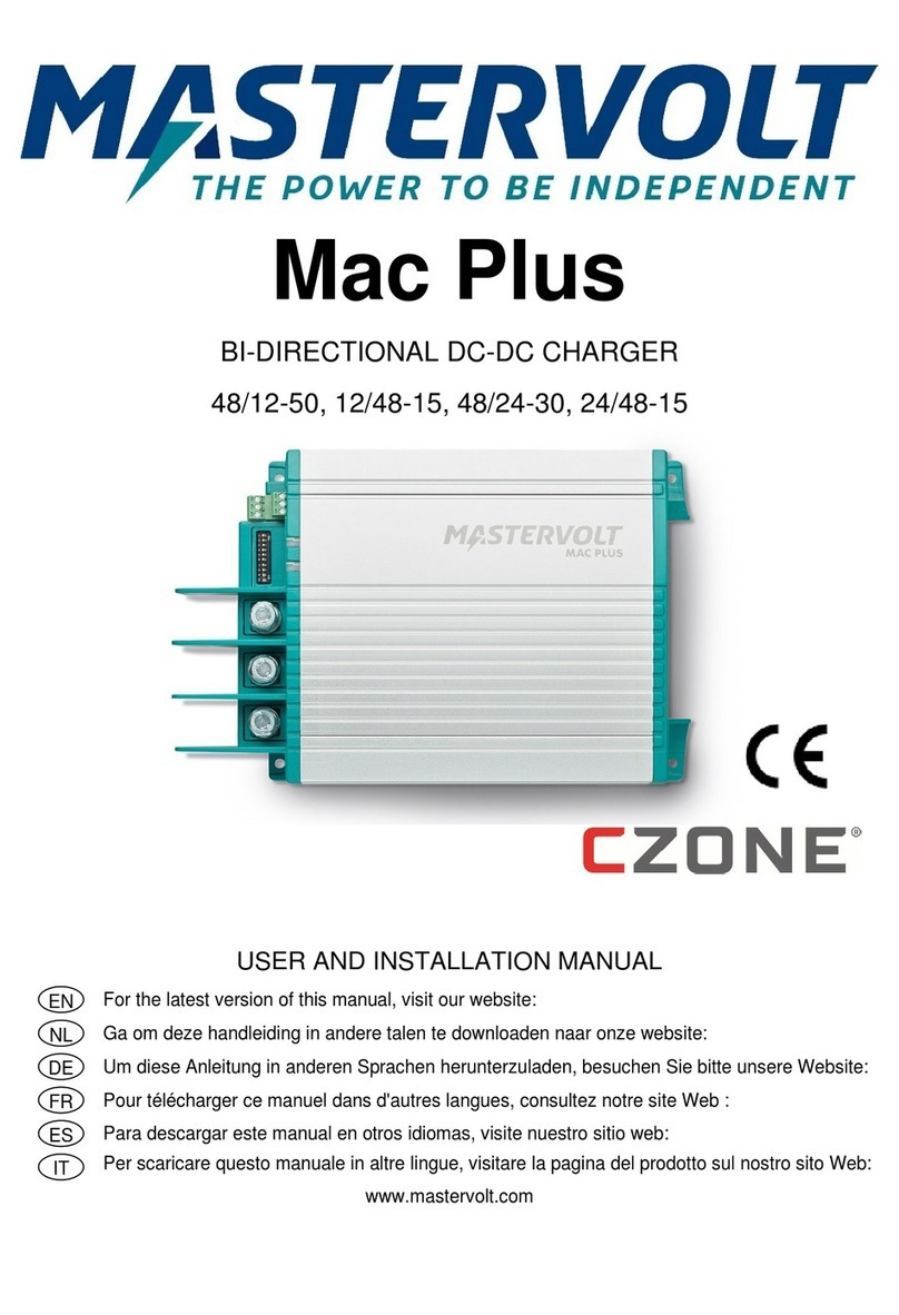 Mastervolt CZONE Mac Plus Manual de funcionamiento