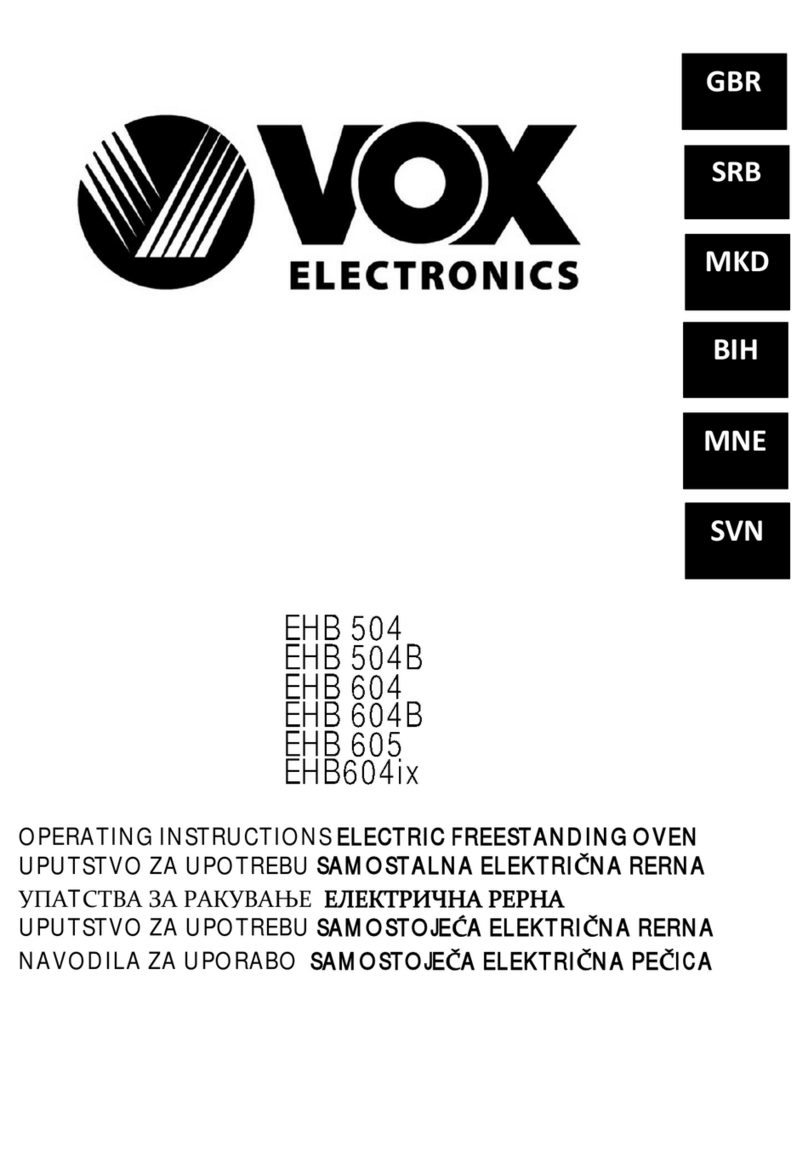VOX electronics EHB 504 Manual de usuario