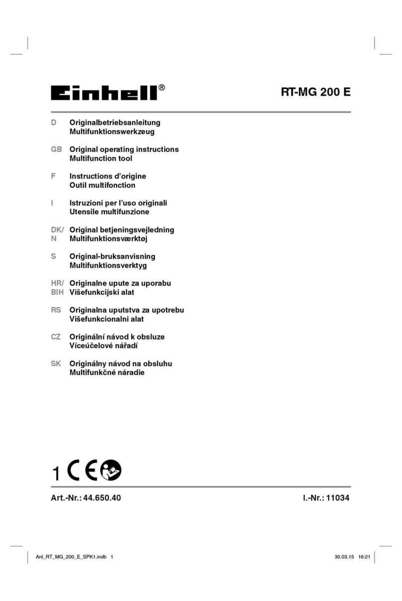 EINHELL 44.650.40 Manual de usuario EINHELL 44.650.40 Manual de usuario