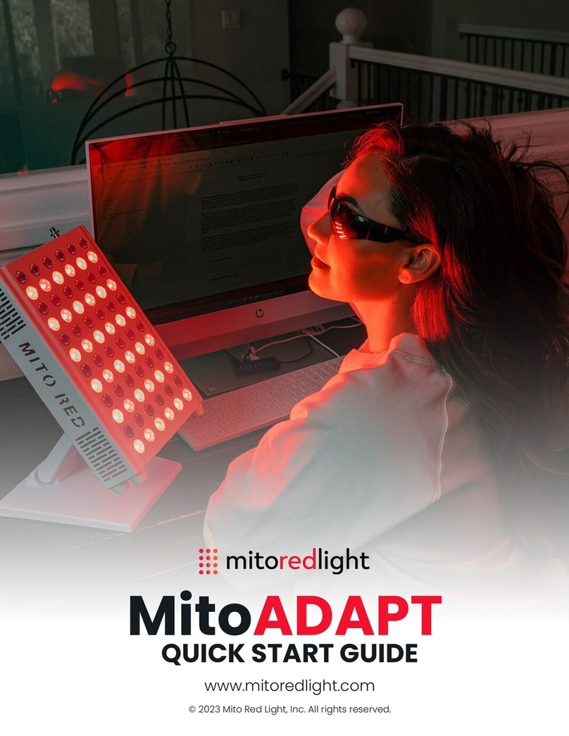 mitoredlight MitoADAPT Manual de usuario